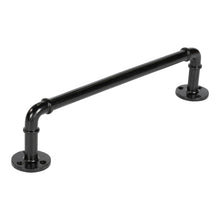 Load image into Gallery viewer, Black Iron Towel Rail 34cm
