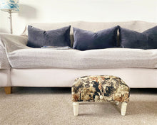 Load image into Gallery viewer, Cat Fabric Footstool with Drawer
