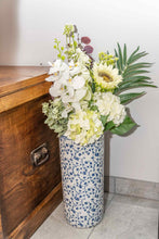 Load image into Gallery viewer, Jane Blue &amp; White Floral Umbrella Stand
