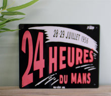 Load image into Gallery viewer, Vintage Metal Sign - 24 Heures Du Mans - Racing Poster
