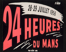 Load image into Gallery viewer, Vintage Metal Sign - 24 Heures Du Mans - Racing Poster
