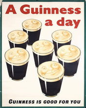 Load image into Gallery viewer, Vintage Metal Sign - Retro Advertising - Guinness
