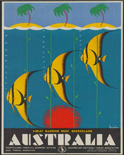 Load image into Gallery viewer, Vintage Metal Sign - Retro Advertising - Australia Fish
