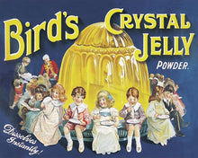 Load image into Gallery viewer, Vintage Metal Sign - Retro Advertising - Birds Crystal Jelly Powder
