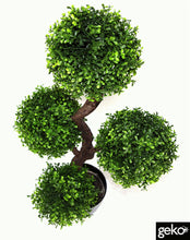 Load image into Gallery viewer, Artificial Large 90cm UV Boxwood Topiay Tree
