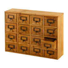 Load image into Gallery viewer, Storage Drawers (16 drawers) 35 x 15 x 46.5cm
