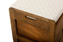 Load image into Gallery viewer, Revesby 4 Drawer Storage Bench 76 x 33 x 51 cm
