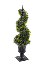 Load image into Gallery viewer, Boxwood Spiral Topiary with Pot 90cm
