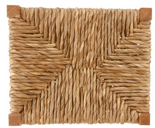 Load image into Gallery viewer, Rustic Woven Raffia Stool 30cm
