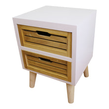 Load image into Gallery viewer, Compact 2 Drawer Unit with Removable Legs
