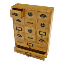 Load image into Gallery viewer, 14 Drawer Storage Unit, Trinket Drawers
