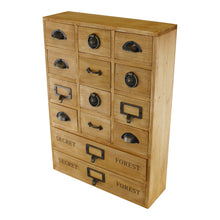 Load image into Gallery viewer, 14 Drawer Storage Unit, Trinket Drawers
