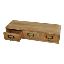 Load image into Gallery viewer, 3 Drawer Single Level Small Storage Unit, Trinket Drawers
