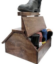 Load image into Gallery viewer, Shoe Shine Freestanding Cabinet
