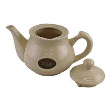 Load image into Gallery viewer, Country Cottage Cream Ceramic Teapot
