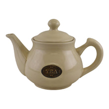 Load image into Gallery viewer, Country Cottage Cream Ceramic Teapot
