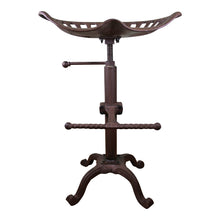 Load image into Gallery viewer, Cast Iron Tractor Seat Kitchen/Bar Stool
