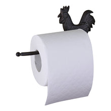 Load image into Gallery viewer, Cast Iron Rustic Toilet Roll Holder, Chicken
