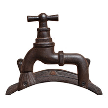 Load image into Gallery viewer, Rustic Cast Iron Wall Mounted Hosepipe Holder
