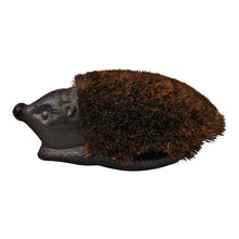 Load image into Gallery viewer, Cast Iron Garden Boot Brush, Hedgehog Design
