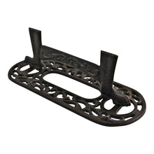 Load image into Gallery viewer, Cast Iron Ornate Boot Scraper
