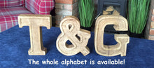 Load image into Gallery viewer, Hand Carved Wooden Embossed Letter K
