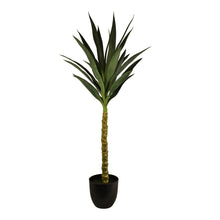 Load image into Gallery viewer, Artificial Single Trunk Yucca Tree, 100cm
