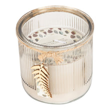 Load image into Gallery viewer, Forest Mist Leaf Glass Scented Candle (Assorted Colours)
