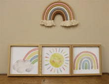 Load image into Gallery viewer, Set of Three Rainbow Framed Prints
