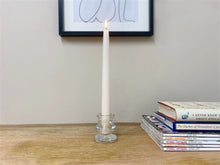 Load image into Gallery viewer, Clear Glass Candle Holder 6cm
