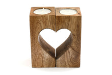 Load image into Gallery viewer, Cut-Out Heart Tealight Holders
