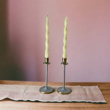 Load image into Gallery viewer, Glossy Grey Irina Candlestick, Set of 2, 20cm
