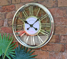 Load image into Gallery viewer, Large Silver Wall Clock 45cm
