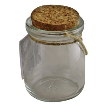 Load image into Gallery viewer, Set of 12 Small, Craft Storage Glass Jars With Cork Stoppers
