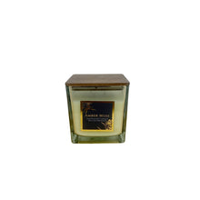 Load image into Gallery viewer, Amber Moss Scented Candle With Wooden Lid
