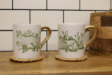 Load image into Gallery viewer, Forest Toile Mugs
