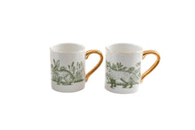 Load image into Gallery viewer, Forest Toile Mugs
