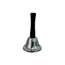 Load image into Gallery viewer, Classic Hand Bell, Black &amp; Silver
