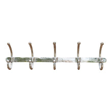 Load image into Gallery viewer, Metal Five Hook Coat Hanger 70cm
