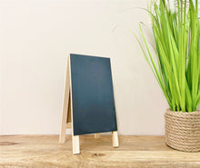 Load image into Gallery viewer, Free Standing Tabletop A Frame Easel Chalkboard 31cm
