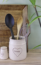 Load image into Gallery viewer, Heart Range Ceramic Kitchen Utensils Holder
