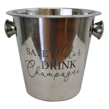 Load image into Gallery viewer, Stainless Steel Champagne Bucket With Handles
