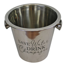 Load image into Gallery viewer, Stainless Steel Champagne Bucket With Handles
