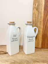 Load image into Gallery viewer, Antique Grey Oil &amp; Vinegar Containers
