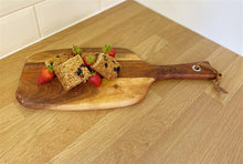 Load image into Gallery viewer, Acacia Wooden Chopping Board Small 43cm
