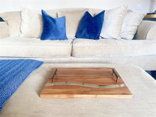 Load image into Gallery viewer, Acacia Wood Tray With Handles
