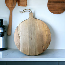 Load image into Gallery viewer, Mango Wood Round Board, 60cm
