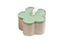 Load image into Gallery viewer, Green Flower Shape Trinket Box
