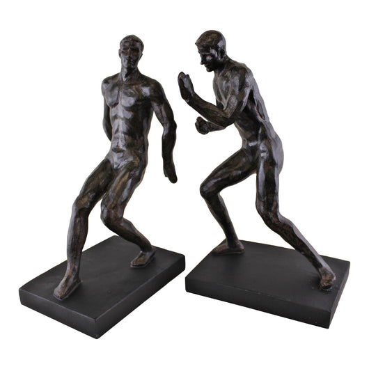 Male Statue Bookends