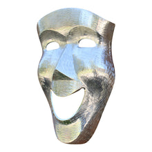 Load image into Gallery viewer, Silver Metal Wall Decor, Medium Face
